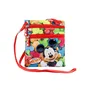 Disney Mickey Mouse Bolso Bandolera Action Mini Vertical Delicious Rojo 17 x 14,5 x 1 cm