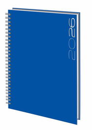 Agenda Anual (2026) Edeusto Positano Wire-O Tapa Dura E13 166X240 S/V Azul (C08)