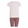 Conjunto Deportivo para Niños Adidas Train Essentials Multicolor Rosa