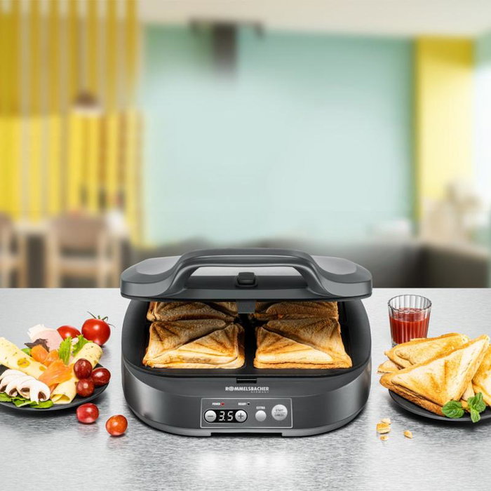 Rommelsbacher Sandwich Maker anthracite ST 1800 Rommelsbacher Sandwich Maker anthracite ST 1800