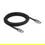 DELOCK Cable HDMI Ultra High Speed 48 Gbps 8K 60Hz Gris 3m Certificado