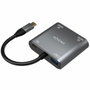 AISENS Hub Adaptador USB-C a Dual HDMI 4K, USB 2.0 y USB-C PD 60W, Gris