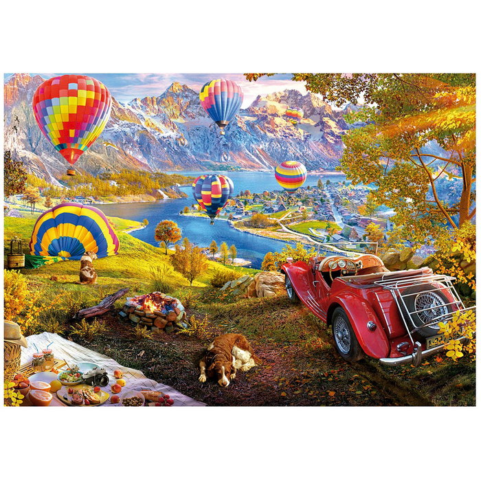 Educa Puzzle 3000 Piezas El Valle De Los Globos Aerostáticos 19947 120x68 cm
