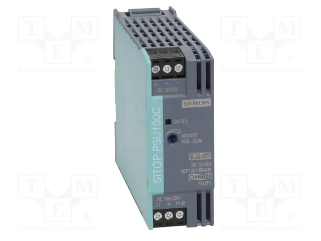 SIEMENS 6EP1321-5BA00 SITOP compact 24W 12VDC