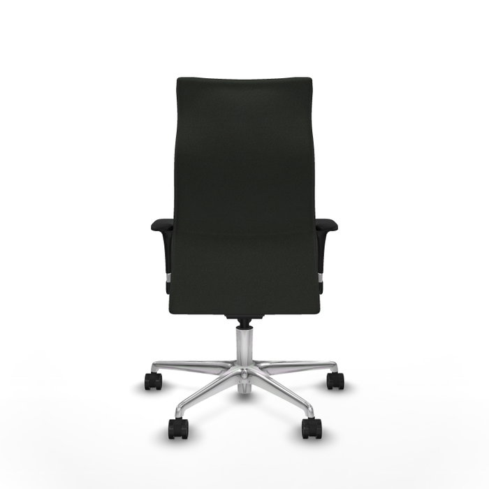 PIQUERAS Y CRESPO Sillón Albacete Negro con Mecanismo Sincro y Base de Aluminio PIQUERAS Y CRESPO Sillón Albacete Negro con Mecanismo Sincro y Base de Aluminio