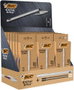 Bic Cristal Renew Metal Expositor de 21 unidades (15 Azul y 6 Negro)