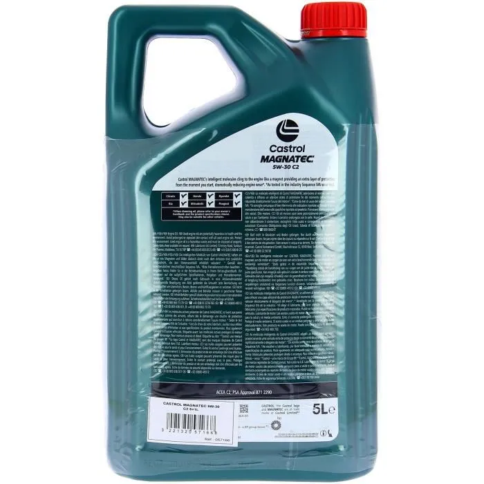 Castrol Aceite de Motor MAGNATEC 5W-30 C2 5L+1L 057166