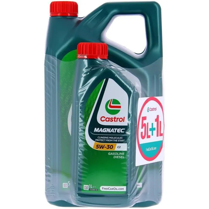 Castrol Aceite de Motor MAGNATEC 5W-30 C2 5L+1L 057166