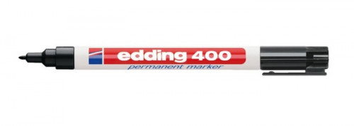 edding Marcador Permanente 400 Negro de 1 mm
