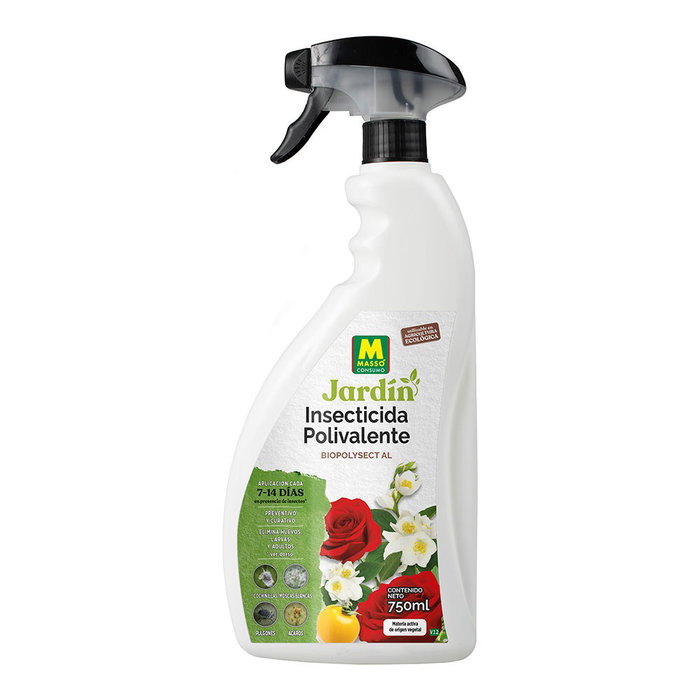 Massó Insecticida polivalente con pistola pulverizadora 750 ml Massó Insecticida polivalente con pistola pulverizadora 750 ml