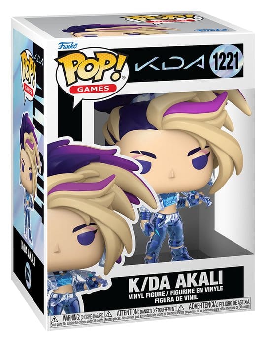 League of Legends Figura POP! Games Vinyl K/DA Akali 9 cm