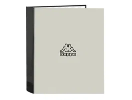 Safta Carpeta de Cartón Kappa Grey Gris con 4 Anillas