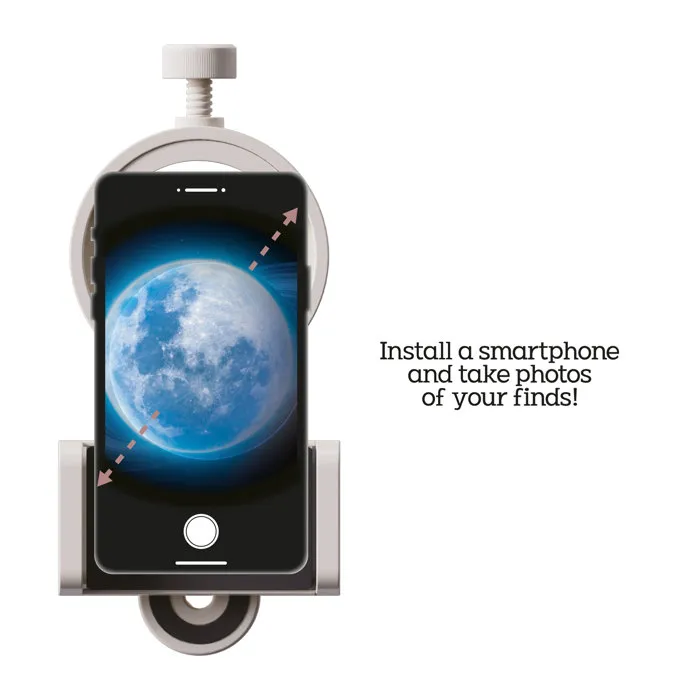 Canal Toys Telescopio Astronómico So Science con Soporte para Smartphone y Oculares 40x/16x Canal Toys Telescopio Astronómico So Science con Soporte para Smartphone y Oculares 40x/16x
