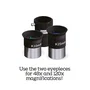 Canal Toys Telescopio Astronómico So Science con Soporte para Smartphone y Oculares 40x/16x