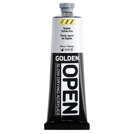Golden OPEN Colores Acrílicos Amarillo Nápoles 148 ml