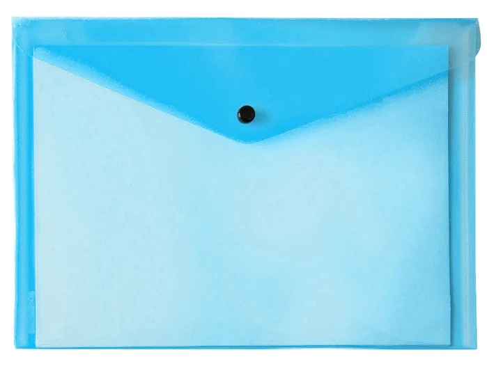 Liderpapel Carpeta dossier con broche en polipropileno DIN A4, 4 colores surtidos