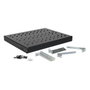 ROLINE Estante fijo 48,26cm 19Zoll 1 HE 350 T 50 kg negro