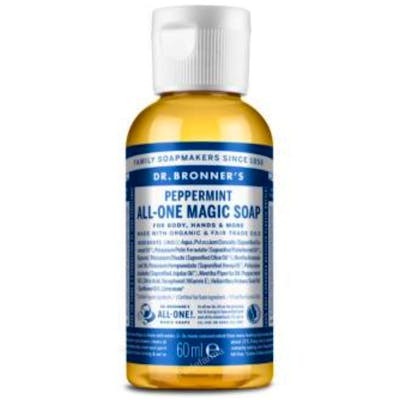 Dr. Bronner's Jabón Líquido Menta 60 ml Dr. Bronner's Jabón Líquido Menta 60 ml
