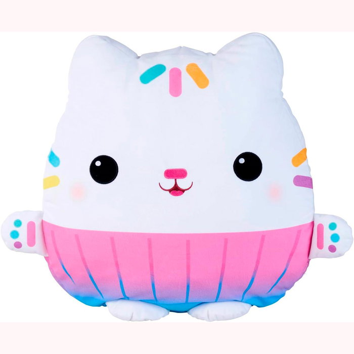 SIMBA Cojín de Peluche Muffin La Casa de Gabby 6305875289 - Cojín Decorativo de 50 cm