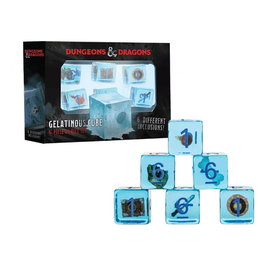 Dungeons & Dragons Pack de dados Gelatinous Cube (6)