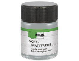 Kreul Pintura acrílica mate gris 50ml