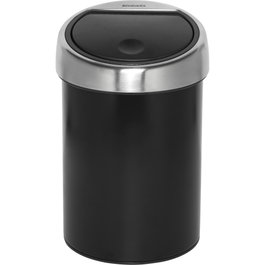 Brabantia Touch Bin 3 Litros Negro Mate