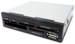 Coolbox Multilector de Tarjetas CR400 con Puerto USB Compatible con microSD y Memory Stick Micro M2