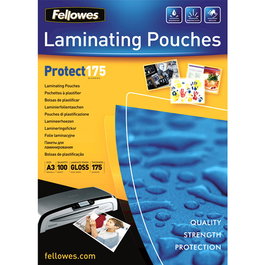 Funda Plastificar Fellowes Brillo 303X426 (A3) 175Μ Paquete De 100