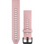 Garmin Correa QuickFit 20mm Silicona Dust Rose/Gris para Reloj Inteligente Garmin Approach S70 D2 Delta S Descent Mk2S