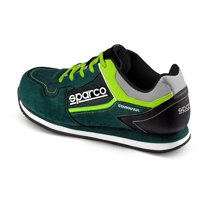 Sparco Zapatillas Gymkhana Seb S1P Src Talla 44 Verde-Amarillo S0752744VSLI