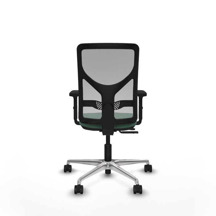 PIQUERAS Y CRESPO Silla de oficina Motilla con mecanismo Sincro/Traslack, Verde esmeralda y Gris PIQUERAS Y CRESPO Silla de oficina Motilla con mecanismo Sincro/Traslack, Verde esmeralda y Gris