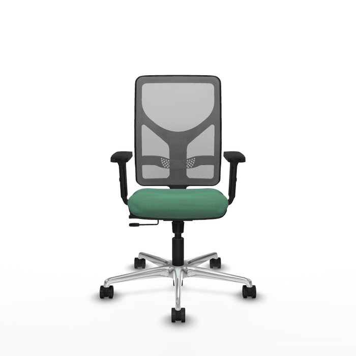 PIQUERAS Y CRESPO Silla de oficina Motilla con mecanismo Sincro/Traslack, Verde esmeralda y Gris PIQUERAS Y CRESPO Silla de oficina Motilla con mecanismo Sincro/Traslack, Verde esmeralda y Gris