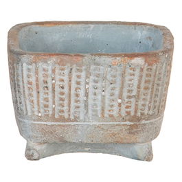 Macetero Cemento Decoración 12 X 12 X 8,50 cm (Set de 6)
