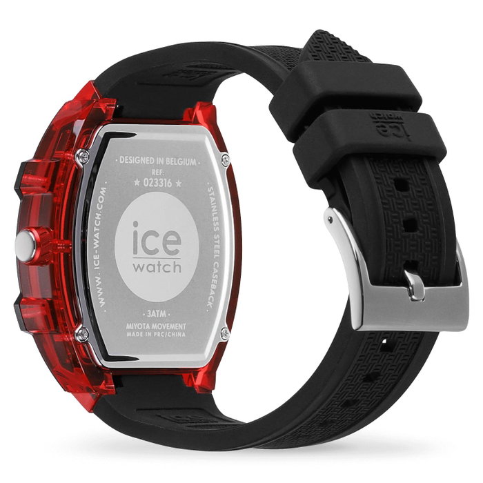 Ice Reloj 023316 con caja roja y correa negra