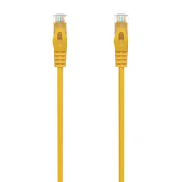 AISENS - CABLE DE RED LATIGUILLO RJ45 LSZH CAT.6A 500 MHZ UTP AWG24, AMARILLO, 2.0M