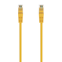 AISENS Cable de Red Latiguillo RJ45 LSZH Cat.6A 500 MHz UTP AWG24, Amarillo, 2.0 Metros