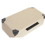 DKD Home Decor Set de 2 Cajas de Madera Beige 34x20x12