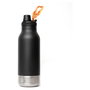 Asobu Dog Bowl Buddy Botella de Acero Inoxidable Negra 1082 ml