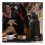 Asobu Dog Bowl Buddy Botella de Acero Inoxidable Negra 1082 ml