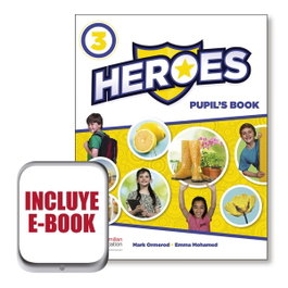 MACMILLAN HEROES 3º Primaria Pupil's Book (+ebook) Pk