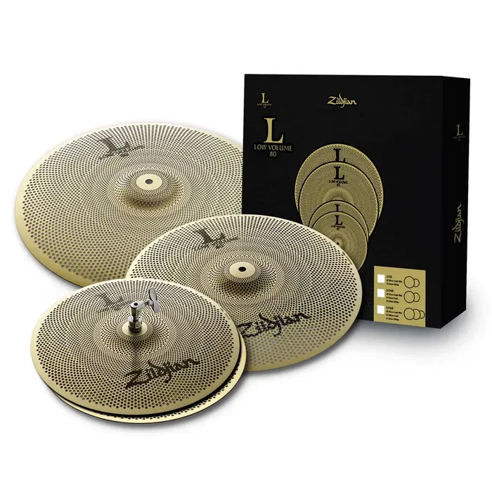 Zildjian Juego de Platos L80 Low Volume 14/16/18 Zildjian Juego de Platos L80 Low Volume 14/16/18