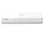 D-Link DES-1008C/E Switch de red Fast Ethernet de 8 puertos, Blanco