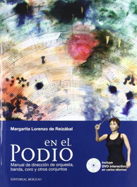 En el podio, Margaríta Lorenzo - BOILEAU