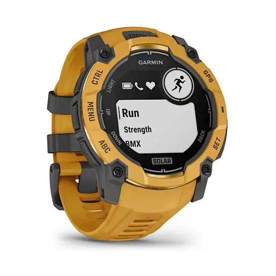 Garmin Instinct 3 SOLAR - 50 mm - Sunburst/Grey