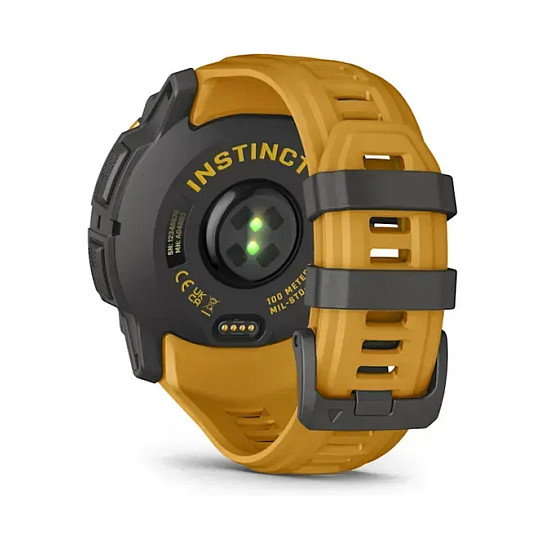Garmin Instinct 3 SOLAR - 50 mm - Sunburst/Grey