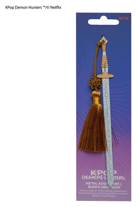 Cinereplicas Marcapáginas de Metal Rumi's Saingeom de Las guerreras K-pop Cinereplicas Marcapáginas de Metal Rumi's Saingeom de Las guerreras K-pop