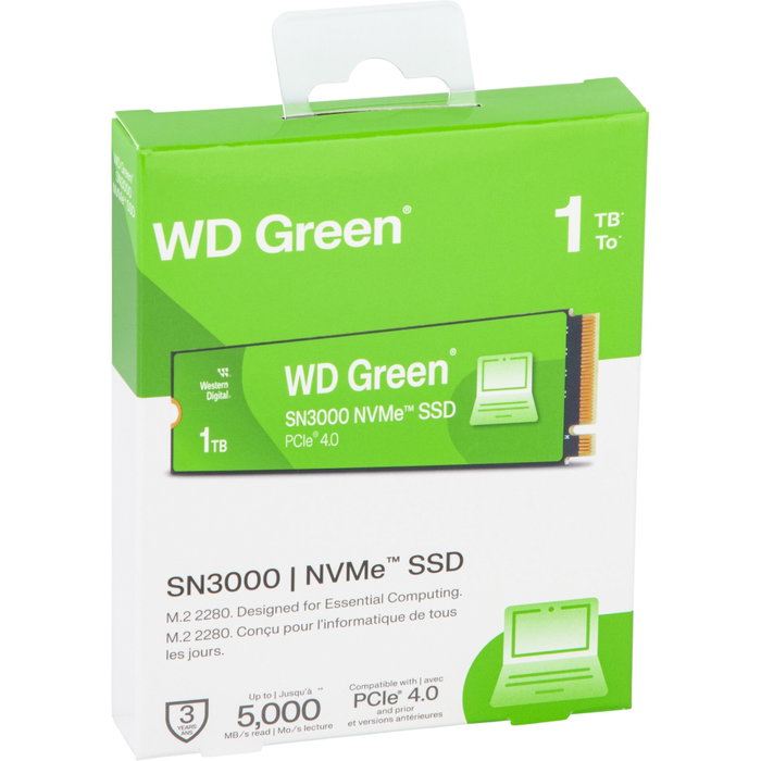 Western Digital Green SN3000 1 TB M.2 2280 NVMe SSD