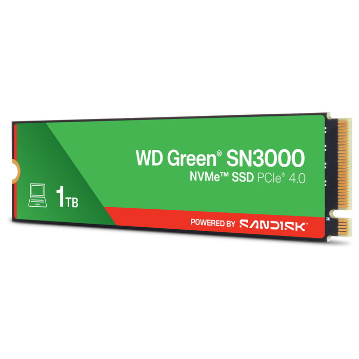 Western Digital SN3000 SSD M.2 1TB NVMe PCIe 4.0 x 4 Western Digital SN3000 SSD M.2 1TB NVMe PCIe 4.0 x 4
