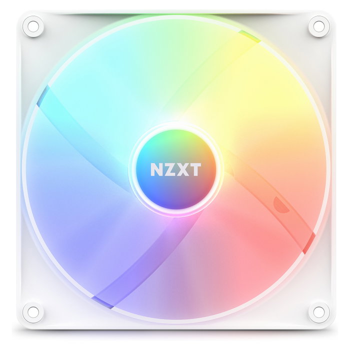 NZXT F140 RGB Core Ventilador de Carcasa 14 cm Blanco