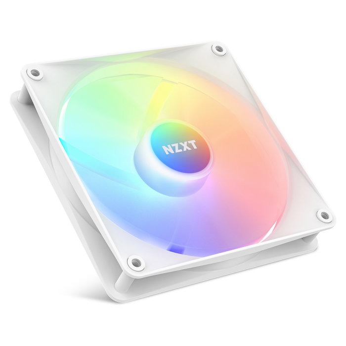 NZXT F140 RGB Core Ventilador de Carcasa 14 cm Blanco
